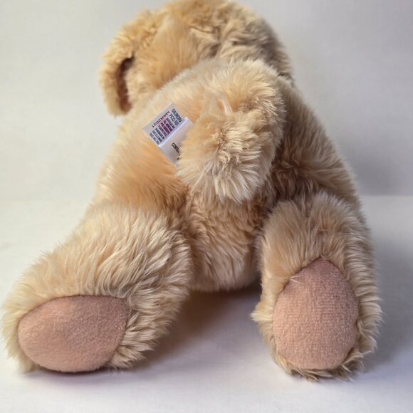 Aurora Plush Golden Labrador Retriever Puppy Realistic Stuffed Animal Toy 12 in - Picture 6 of 13